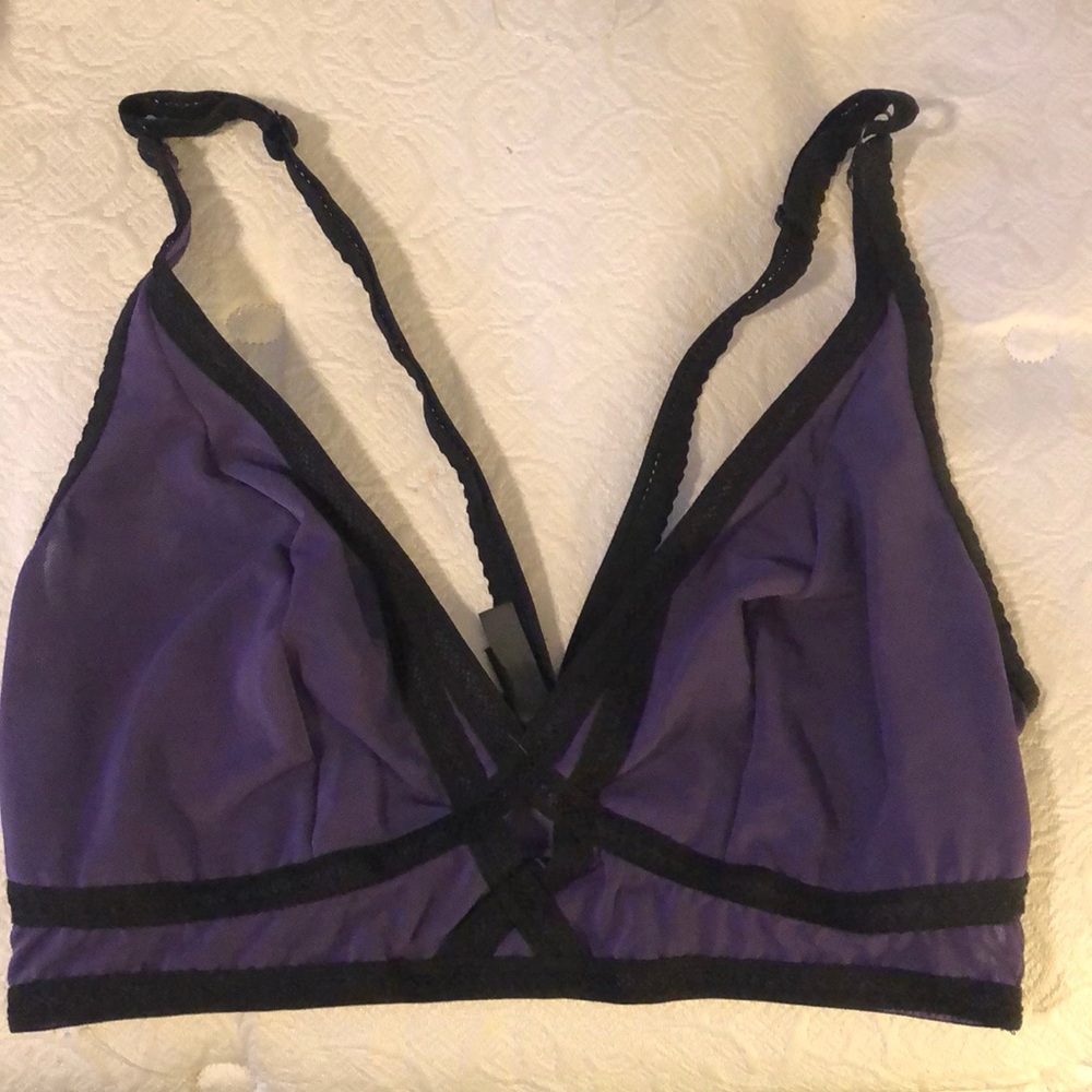Torrid Purple Bralette Sz 0